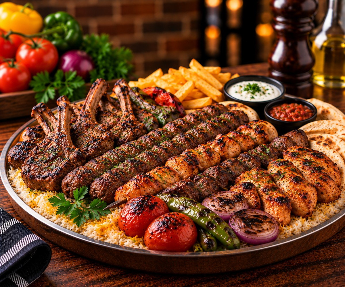 صينية مشاوي الجامبو – 8 أشخاص